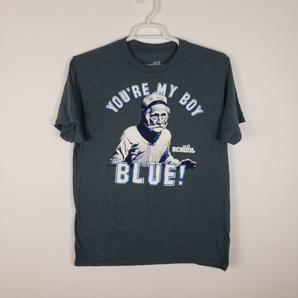 Old School Men's You're My Boy Blue Tee Shirt Sz L